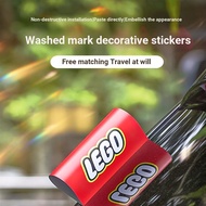 Wash Label Label Sticker Car Label Decoration LOGO lego Label Sticker lego Car Sticker lego Creative
