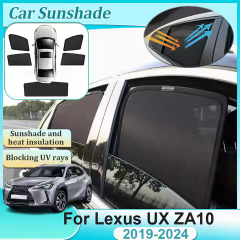For Lexus UX 200 250H UX200 UX250H ZA10 2019-2024 Anti-UV Magnetic Sunshade Pad Windshield Window Vi