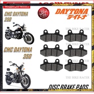 CMC DISC BRAKE PADS SCOOTER DAYTONA 250 DAYTONA 350 BLACK QUALITY BRC