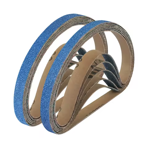 1x30 Inch Zirconia Sanding Belts for Belt Sanders,40 60 80 120 Assorted Grits, 762X25mm Sanding Belt