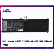7VKV9 DELL Latitude 12 7275 E7275 XPS 12 9250 T02H T02H001 LAPTOP BATTERY