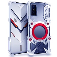 เคสเฟรมโลหะ ZIMON สำหรับ Infinix GT 30 Pro กล่องกันกระแทกที่กันกระแทกอะลูมิเนียมอัลลอยพร้อมสายคล้อง