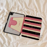 Korean Style Star Stripe Apple iPad11 pro Protective Case 2025 New Air7 6 Set 360 Degree Rotation 13