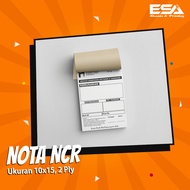 NCR A6 2-Ply Note, 50x2 (10x16cm)