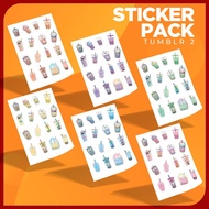 Stickers BOBA Edition Tumbler Stickers for Mobile Phones, Laptops, tablets, Ipads, Helmets, Bicycles