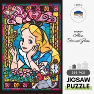 Tenyo DSG-266-750 Disney - Alice Stained Glass Jigsaw Puzzle