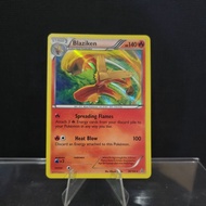 2015 Blaziken Card (Rare Holo)