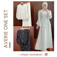 (READY TO SHIP) AVRIE ONE SET BLACK SIZE M by Edmee | WOMEN'S ONE SET SET Edmee | ONE SET SET Edmee