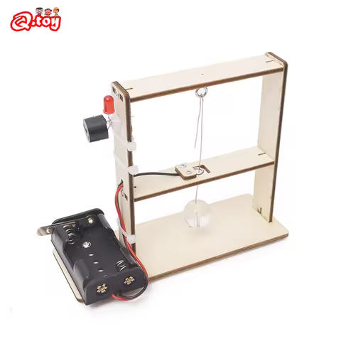 DIY Earthquake Alarm Model Children Technology Science Experimental Tool STEM Kit Teaching Aids for 