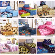 2 in 1 sliding bed sheet / 2 tier bed sheet / california bed sheet