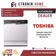 TOSHIBA TABLETOP DISHWASHER DW-08T1(S)-SG