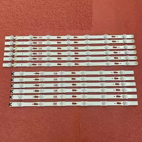 LED strip(12) for Samsung UE50KU7000 UE50KU6072 UN50MU6000G UN50MU6100G UN50MU6300G UE50KU6000 UE50K