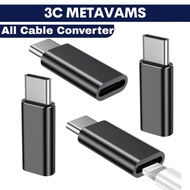 All Cable Converter Micro / Type C to USB C Adapter for iPhone 15/15 Pro/15 Pro Max/15 Plus Data Tra