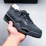 Ready Stock Supply Air Jordan 4 Retro RM Black Michael Jordan AJ 4th Generation Reset Series Low-Top