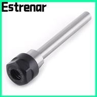 ESTRENAR Collet Chuck Holder, C12-ER16-100L Straight Shank Straight Shank Tool Holder, CNC Lathe Mil