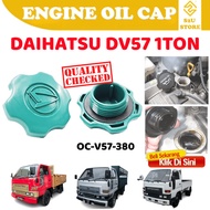 S2U Engine Oil Cap Daihatsu DV57 DV57A 1Ton Penutup Minyak Hitam Kereta Lori