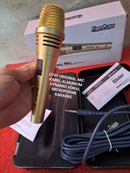 G749 ORIGINAL MIC KABEL ALMUNIUM DYNAMIC VOKAL MICROPHONE MIK MIX DYNAMIC VOKAL MICROPHONE KARAOKE