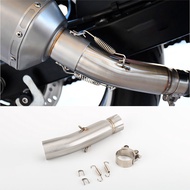 Lsmoto Motorcycle Modified CBR500R Exhaust Pipe Middle Section CBR400/500R CB400/500X 2010-2015