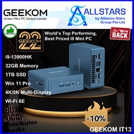GEEKOM Mini IT13 Complete Mini PC (Intel Core i9 13900HK, 32GB DDR4, 1TB, Win11 PRO)