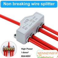 WENNEYN91P Quick Terminal Block, Conductor Brass High Power High Power Splitter, Quick Electrical Ca