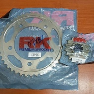 HONDA CBR650F RK SPROCKET FRONT REAR 525 X 15T 16T 40T-43T