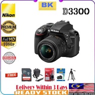 Nikon D3300 18-55mm kit VR D3300 100% Original Nikon DSLR camera entry level   display unit