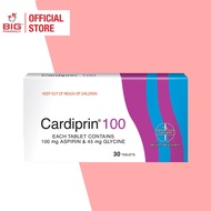 CARDIPRIN ASPIRIN TENDER 100MG TAB 90S
