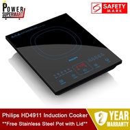 Philips HD4911 Induction Cooker. Sensor Touch Control Panel. 2100 Watts Power. Safety Mark Approved. 2 Years Warranty.