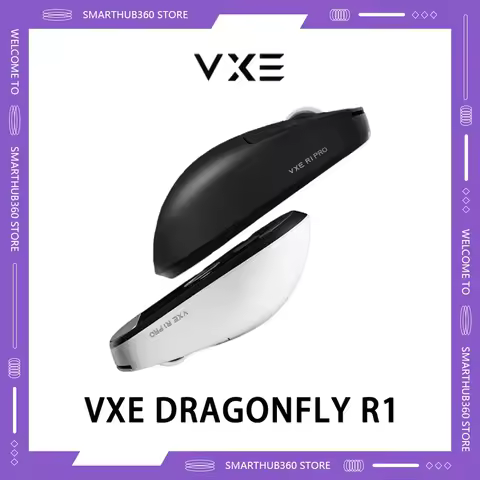 Vgn Vxe Dragonfly R1 R1 Se Pro Max Gaming Mouse Paw3395 Lightweight Mouse Bluetooth Wireless Pc Gami