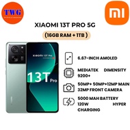XIAOMI 13T PRO 5G (16GB RAM+ 1TB) 100% ORIGINAL MALAYSIA BRAND NEW