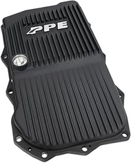 PPE - Heavy-Duty Cast Aluminum Transmission Pan (Black) 228053420 Compatible with Jeep/Dodge 2014-20