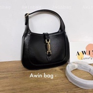 【Awin】Correct Version 1961 JACKIE Classic Gold Buckle Mini Underarm Crossbody Bag, Top 1 Quality Pre