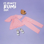 Raani Batuta Sporty Rumi Z1M Girls' Outfit - 805 Peach, 1-2 Years