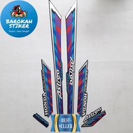 Striping Stiker Polet List motor honda astrea grand 1993 1994 limited edition biru lis merah list bo