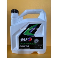 ELF 20W50 SPORTI GRADE / 20W-50 MINERAL ENGINE OIL 4L Minyak Enjin