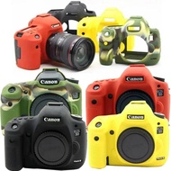 Soft Silicone camera Case For Canon 5DMark III 5D3 5D4 6D 6D2 60D 70D 77D 200D Camera Bag Nice Soft 