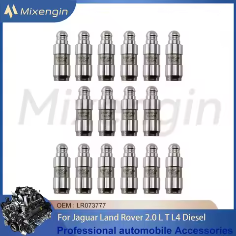 16PCS Valve Lifter For 2015- 2.0 L T L4 Diesel Jaguar Xe Xf Land Rover 204DTA 204DTY 204DTD AJ20D4 A