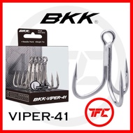 BKK VIPER-41 4X Strong Treble Fishing Hook Viper 41 Heavy Duty Class