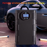 Car mounted wired inflation pump, handheld portable electric pump, tire inflation pump with backligh