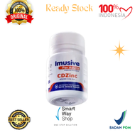 Imusive CDZinc kandungan Vitamin C, Vitamin D3 dan Zinc 1 Botol 60 Kapsul
