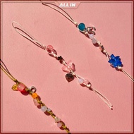 Funny straw string ALLIN henhen phone keychain