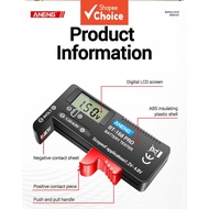 One Set ANENG BT-168 PRO Digital Battery Capacity Tester, Universal Battery Tester For 9V AAA AA C D