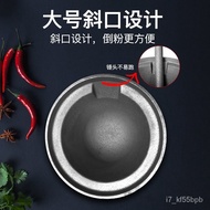 Cast Iron Gallipot Nest-to-Nest Punching Cylinder Medicine Crusher Medicine Pestle Cylinder Mortar Triturator Grinding P