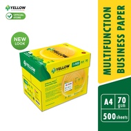 IK Yellow 500s 70gsm A4 Paper 1 Carton Box (5 Reams) (500 sheets/ream)