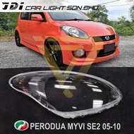 PERODUA MYVI SE-2 YEAR 2005, 2006, 2007, 2008, 2009, 2010 ACRYLIC HEADLAMP COVER (MALAYSIA READY STO