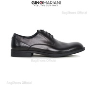 Gino Mariani Alesto - Sepatu Kulit Pantofel Pria Gino Mariani Black