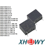 1-5PCS GK32F-5/12/24VDC-D-S-A-0.45W-10A GK32F-5VDC-S-A 5A GK32F 5VDC 12VDC 24VDC DH2-A S-A D-S-A LH-