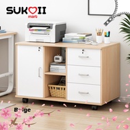 Skoi 90CM Home Office Filing Cabinet Shelf Minimalist Organizer Storage Cabinet