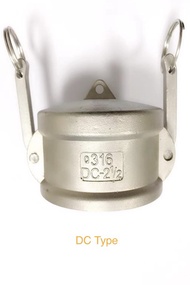 ข้อต่อสวมเร็ว สเตนเลส 316 ขนาด 1/2- 4 นิ้ว (Quick Coupling Stainless 316 BSPT)