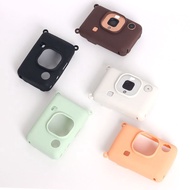 Fuji Polaroid mini liplay Transparent Protective Case mini liplay Silicone Retro Camera Leather Bag